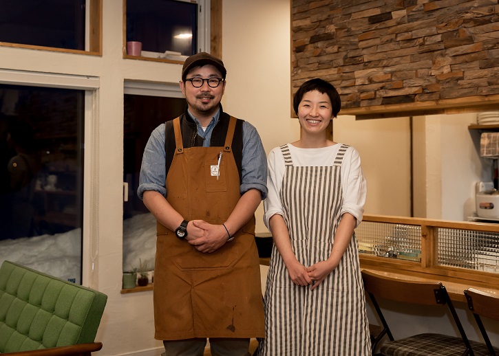笑顔が素敵な秦さんご夫婦