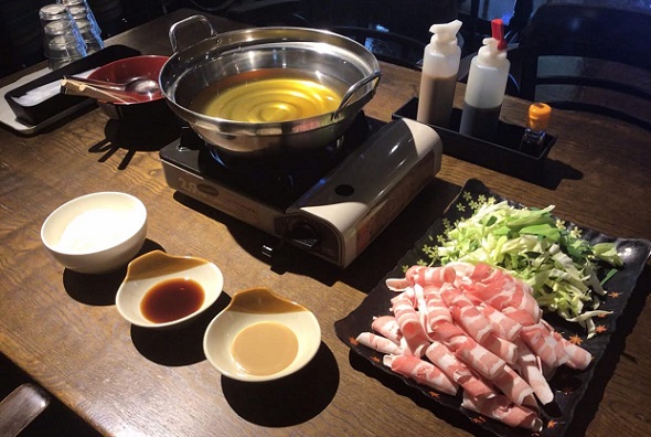 ハーブ豚しゃぶしゃぶ
