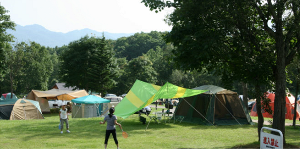 キャンプ場 羊蹄山自然公園 遊ぶ 体験 観光 イベント 北海道 真狩村